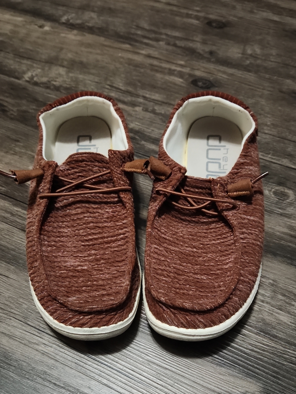 Hey Dude Women's Wendy Casual Slip-On Loafers Rust